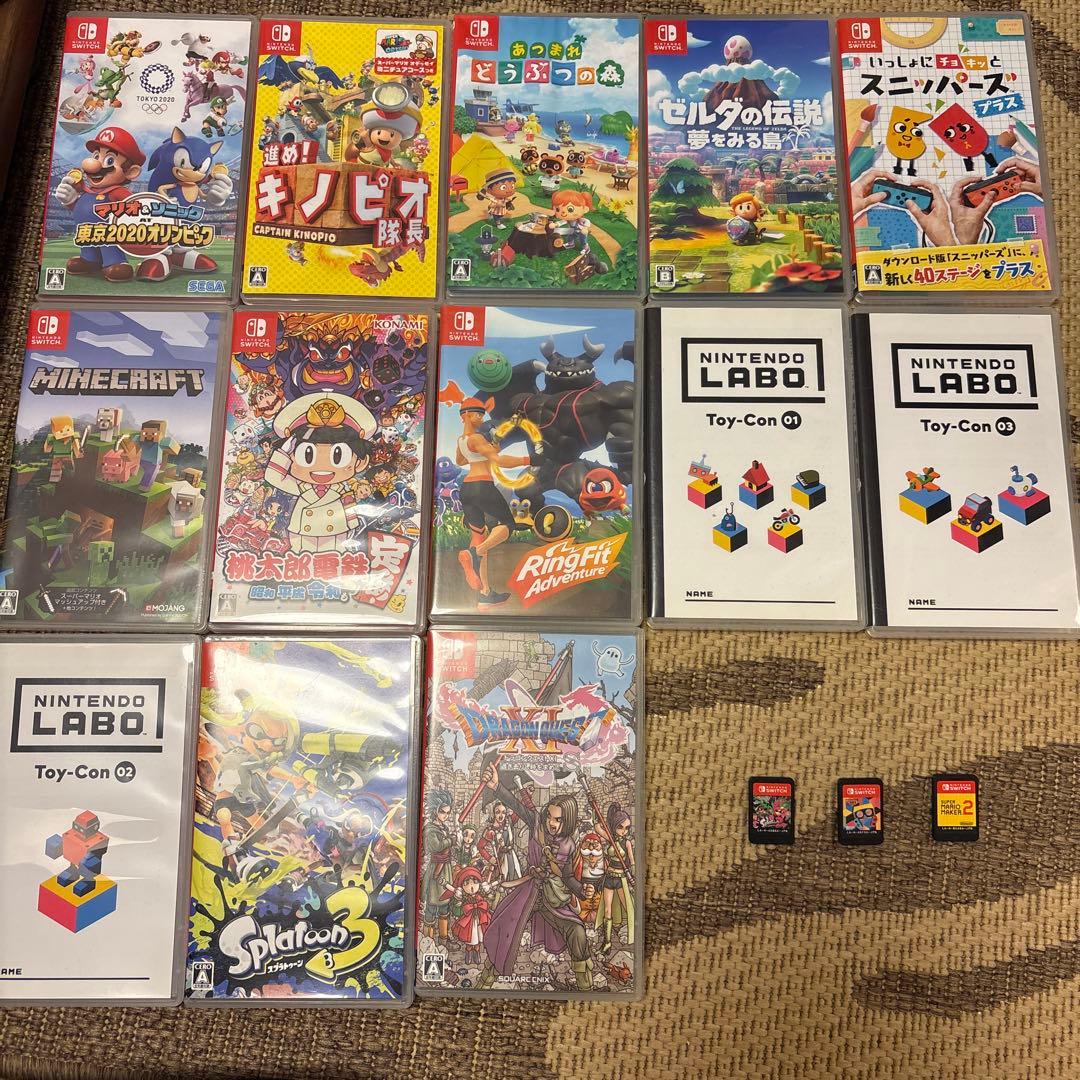 Nintendo switch ソフト　バラ売り可