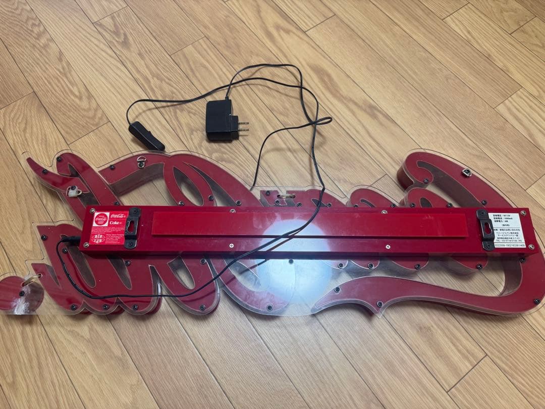 コカ・コーラ LEDネオンサイン 電飾看板 動作確認