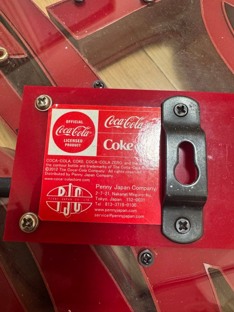 コカ・コーラ LEDネオンサイン 電飾看板 動作確認