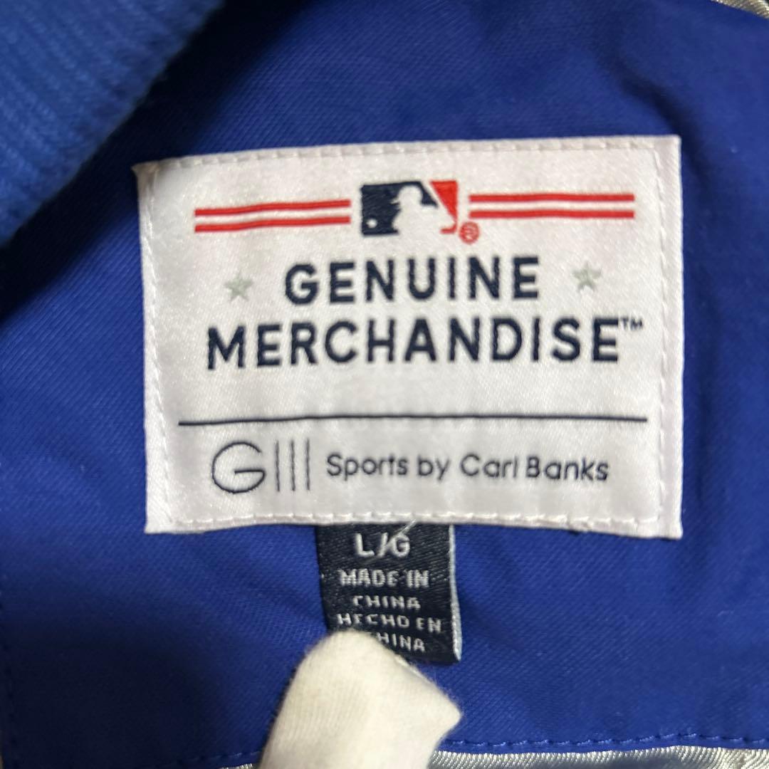 ドジャース スタジャン メンズ GENUINE MERCHANDISE ブルー