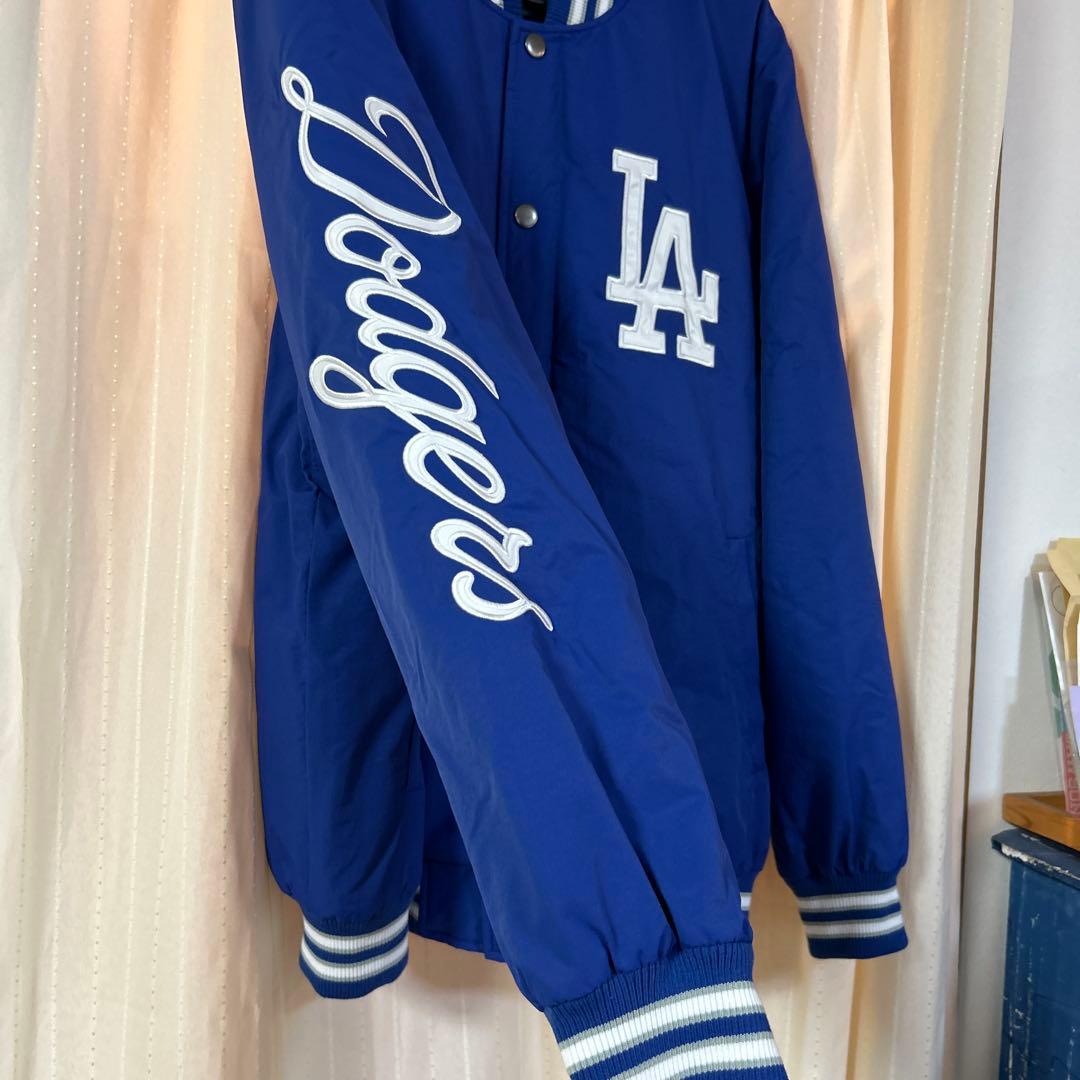 ドジャース スタジャン メンズ GENUINE MERCHANDISE ブルー