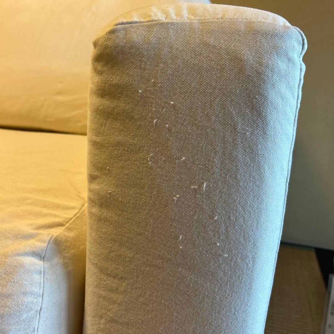 無印良品 ソファ2.5シーター フェザーポケットコイルソファ