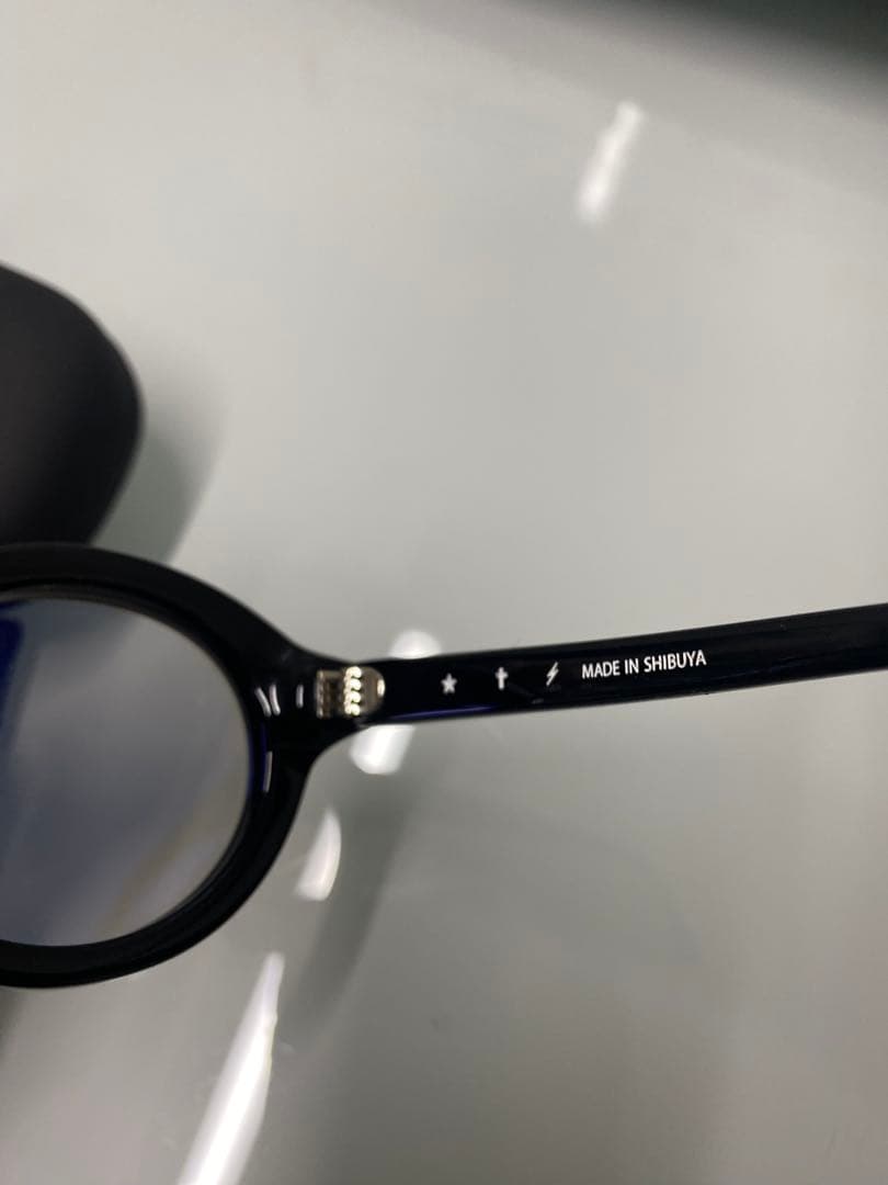 N.S.H 渋谷サングラス　Scramble AshGrayレンズ　美品　NSH