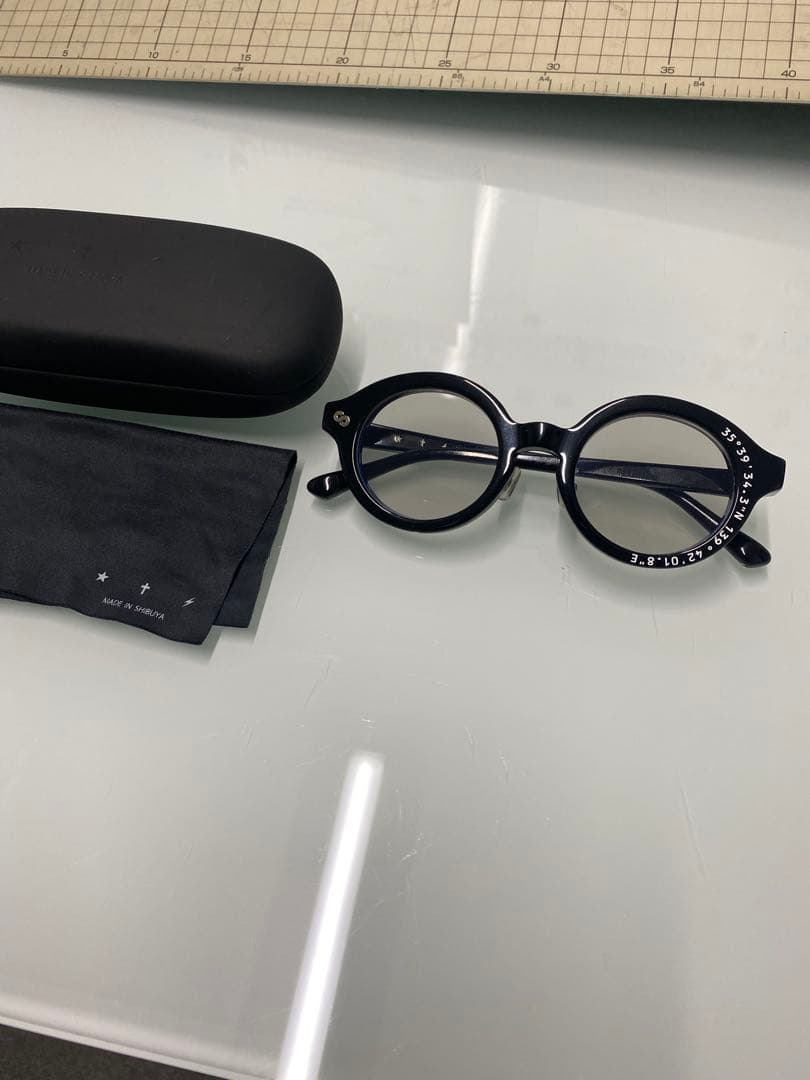 N.S.H 渋谷サングラス　Scramble AshGrayレンズ　美品　NSH