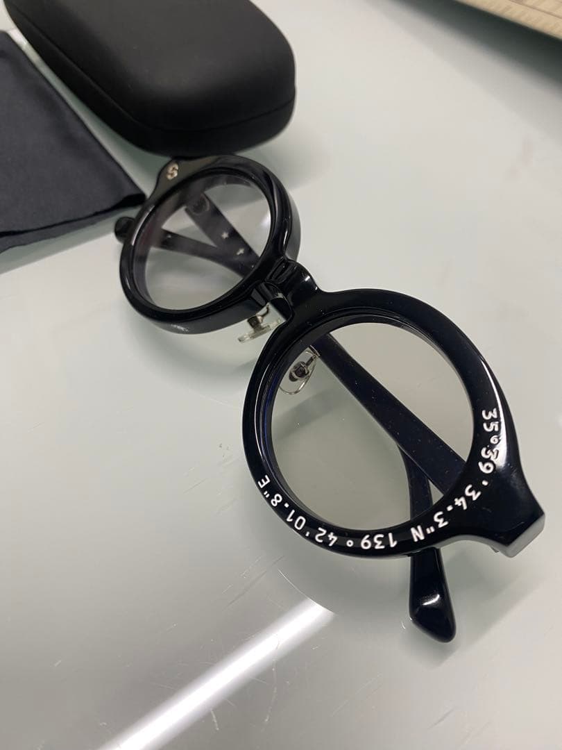 N.S.H 渋谷サングラス　Scramble AshGrayレンズ　美品　NSH