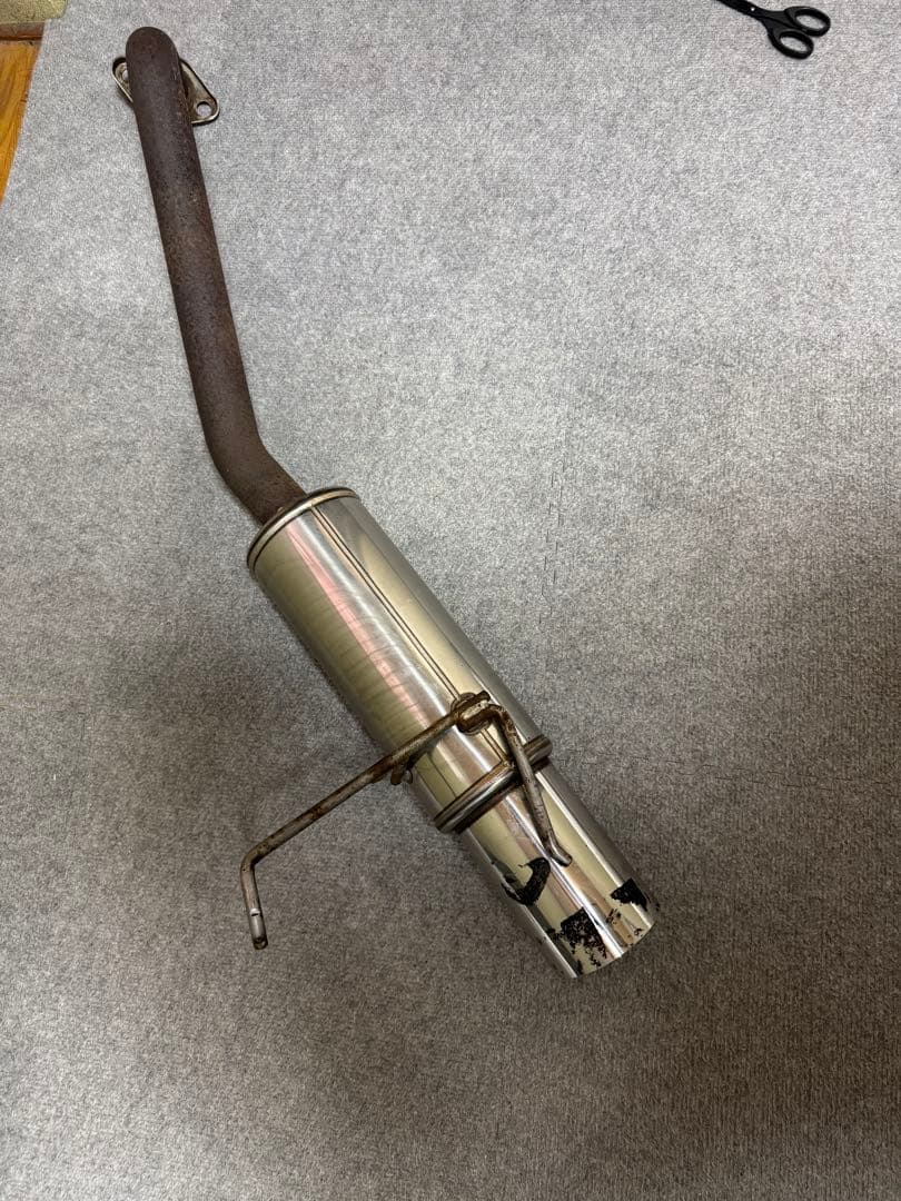 GE8メーカー不明砲弾マフラー