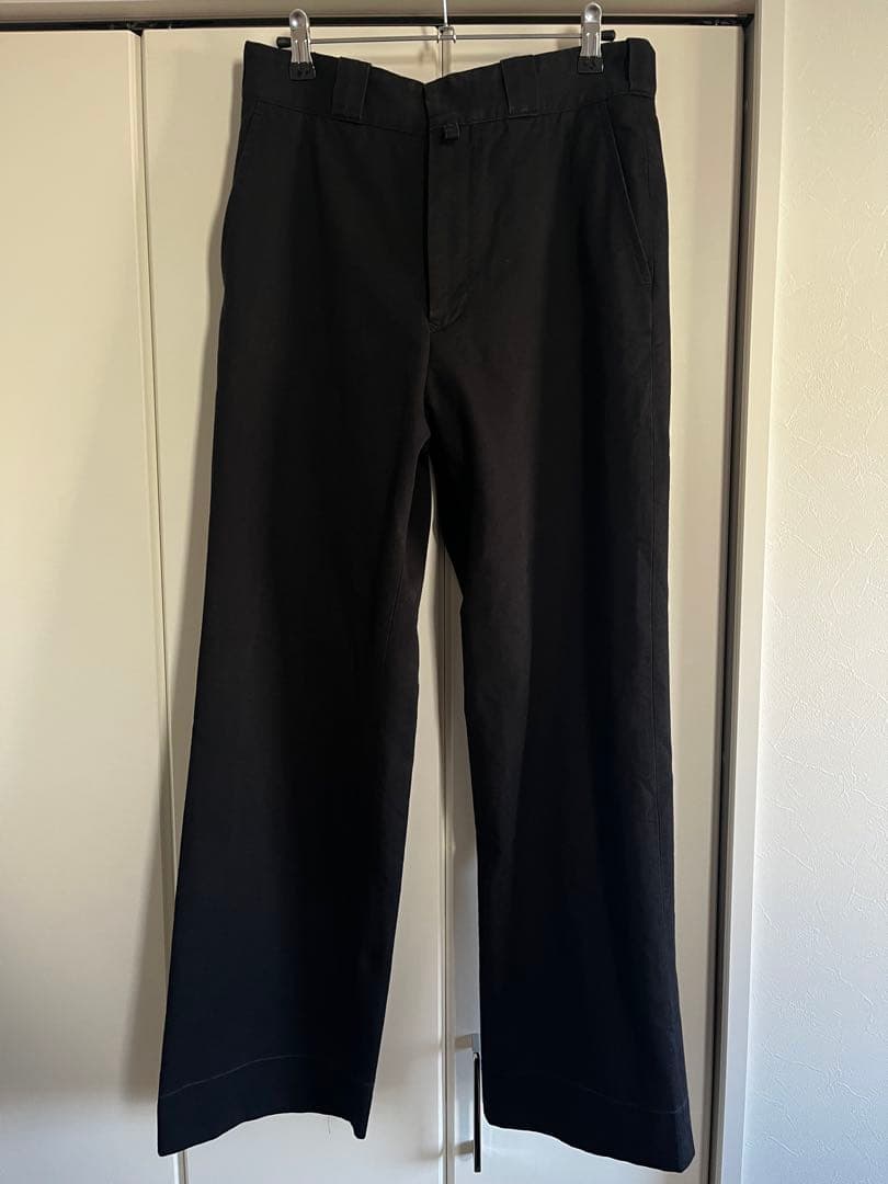 comoli 25ss ポストワークツイルパンツ　サイズ1