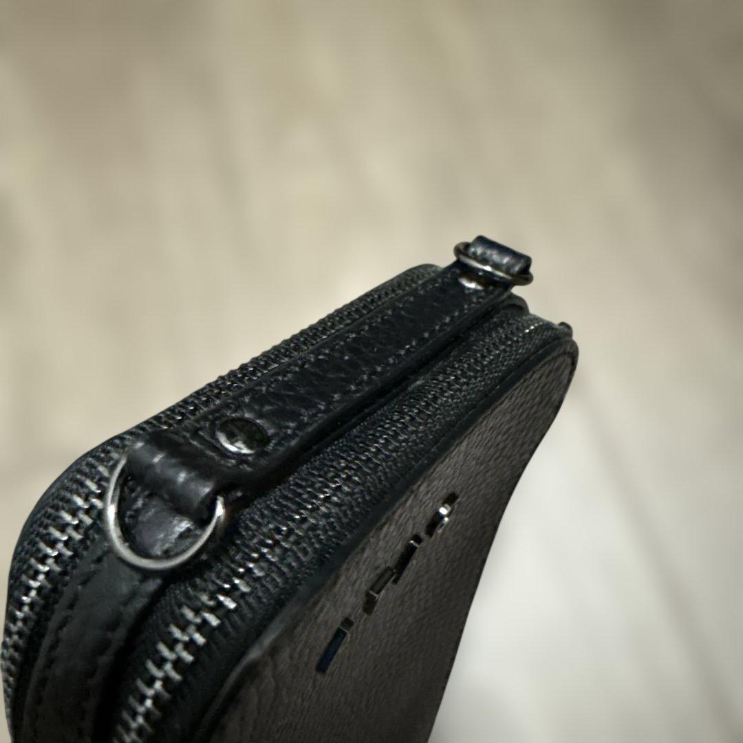 アタオ アミュレットケリー ショルダーウォレット 本革 クロスボディ