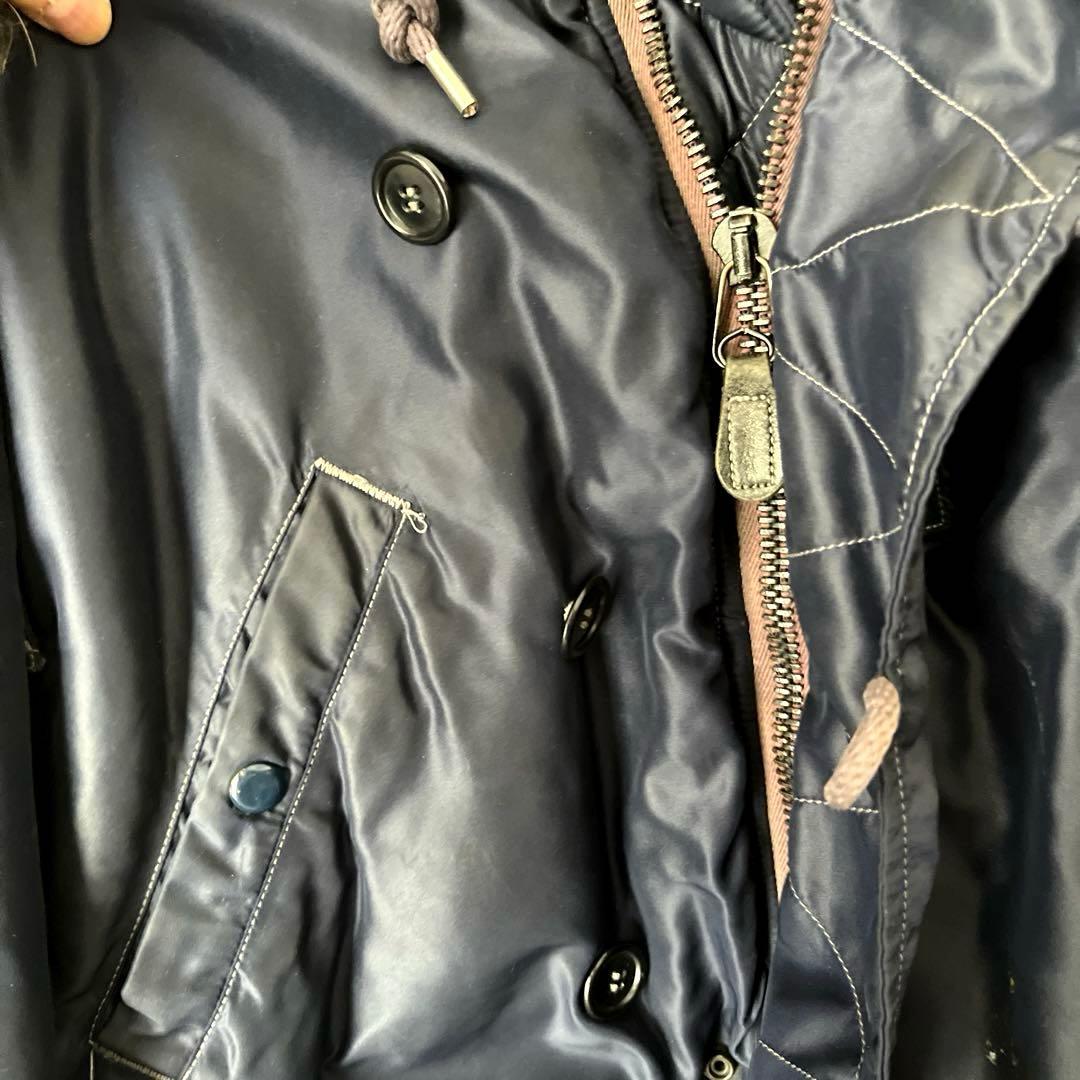 N-2A リアルマッコイズ　短丈　フライトジャケット　ミリタリー　Mサイズ