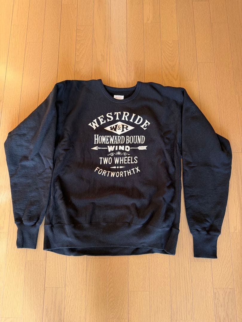 ウエストライド⭐︎スウェット⭐︎現行モデル⭐︎一回着用⭐︎サイズL⭐︎ハーレー⭐︎旧車⭐︎
