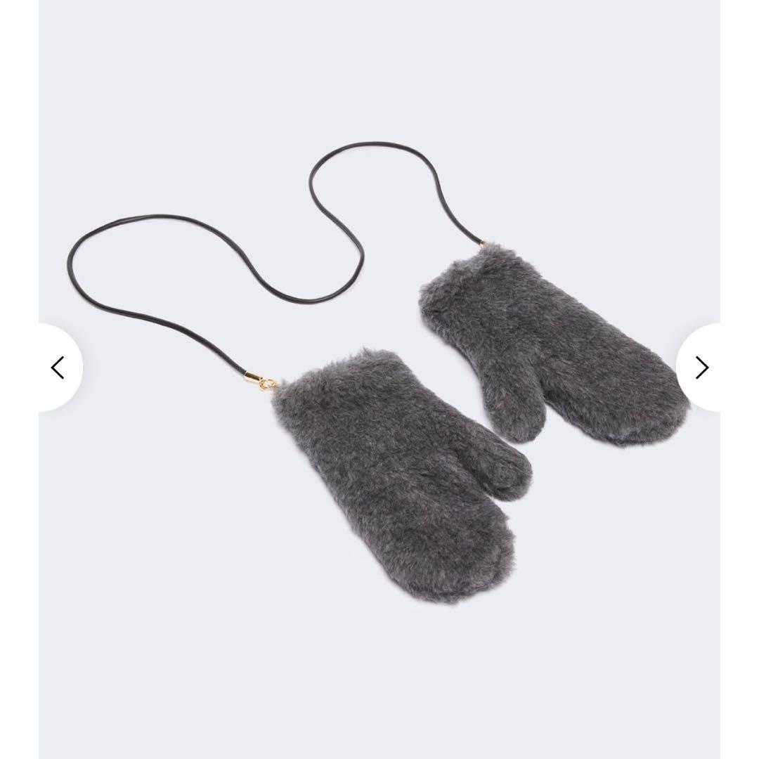 新品未使用　MaxMara マックスマーラ　オンブラート　テディベア ミトン