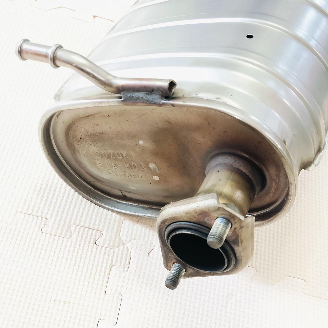 【車検、補修用、燃費向上に‼️】スズキJB23Wジムニー用 純正リアマフラー