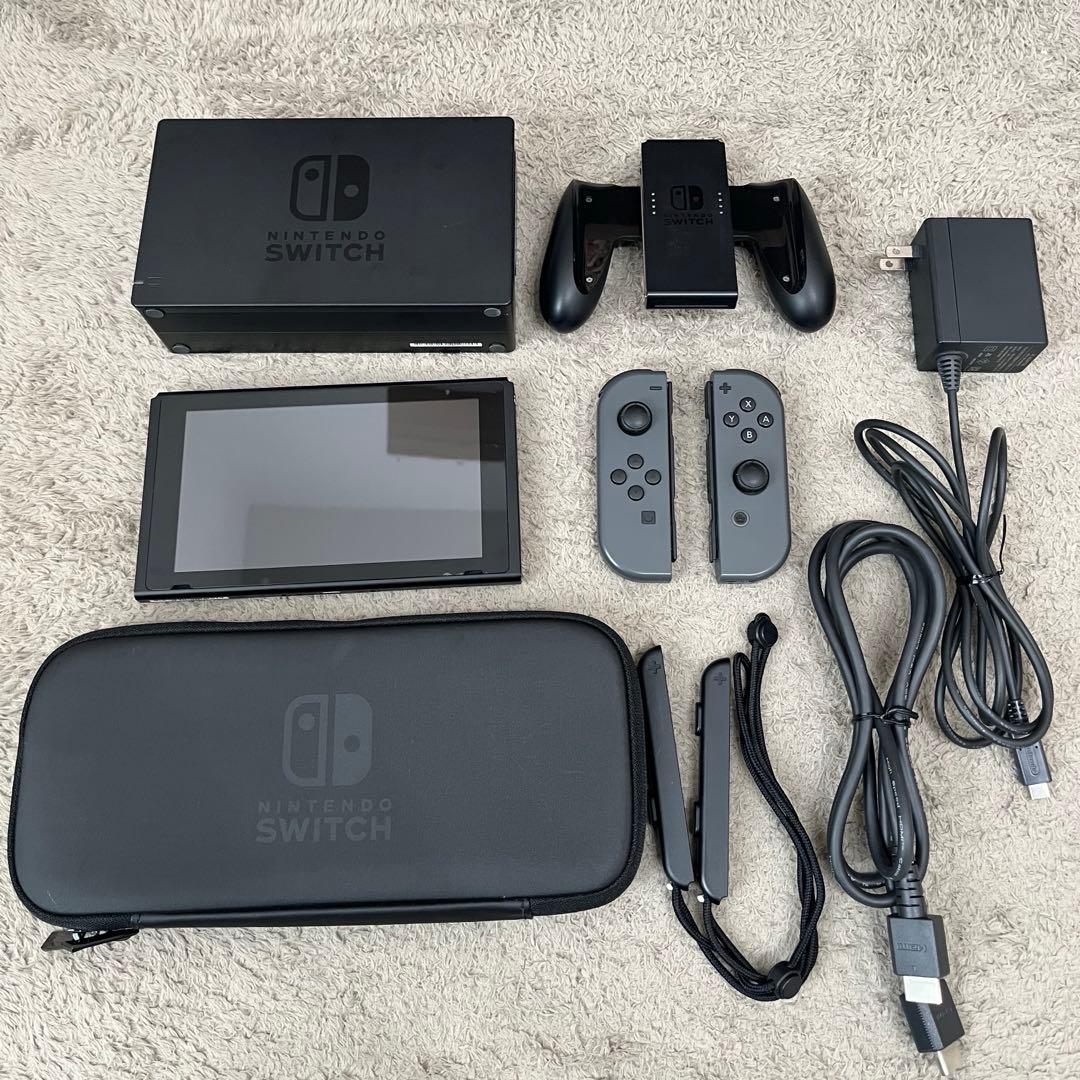 Nintendo Switch　本体　付属品完備　グレー