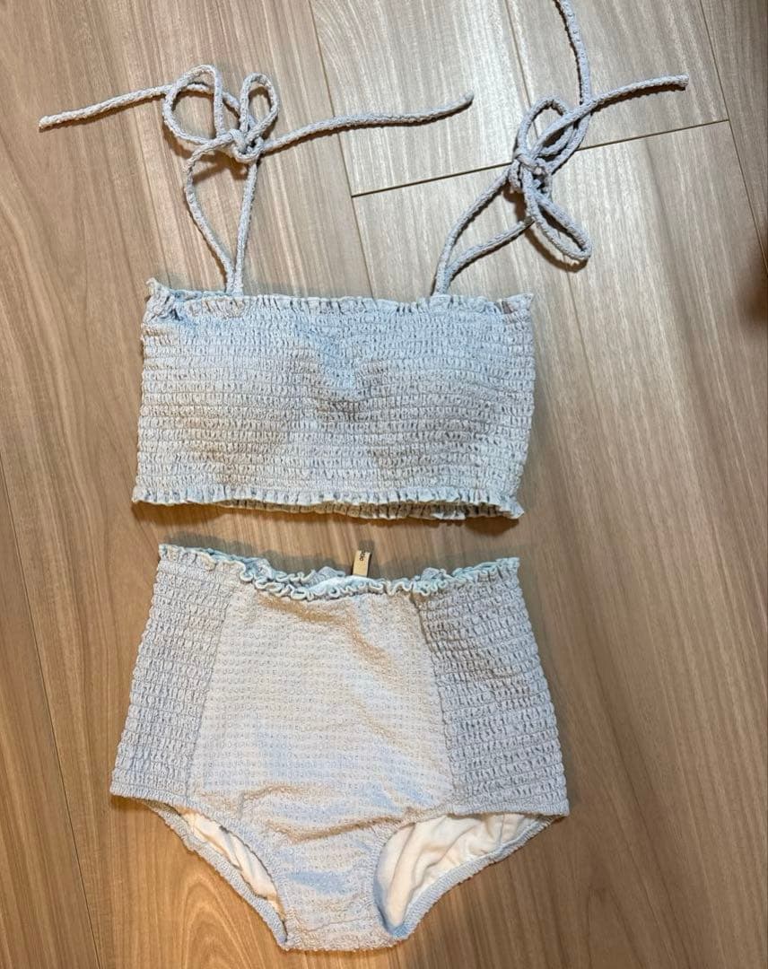 mystic シャーリングスイムウェア 水着 ブルー