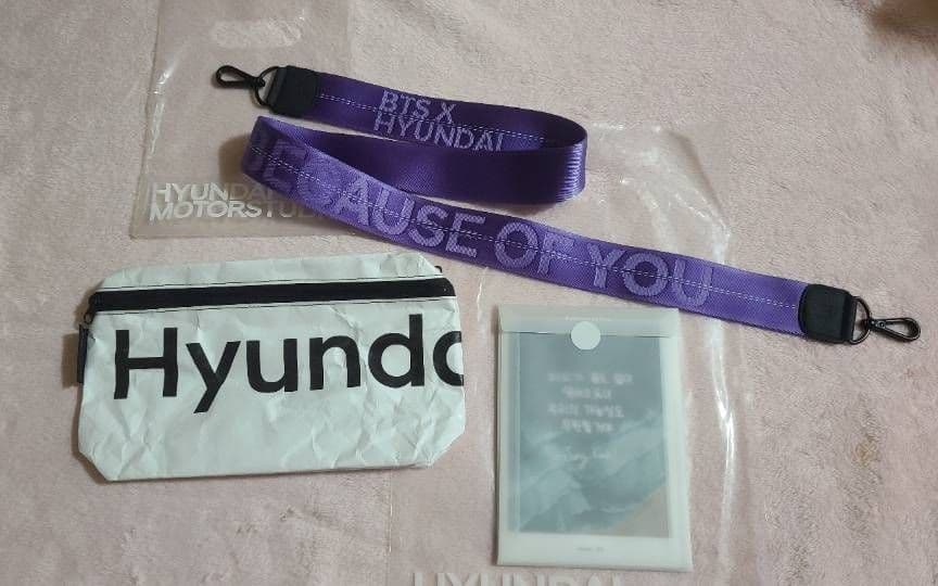 BTS　防弾少年団　BTS×Hyundai 韓国のヒュンダイ コラボセット