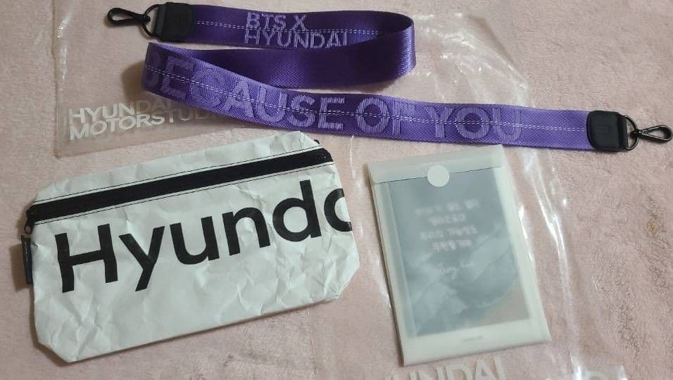 BTS　防弾少年団　BTS×Hyundai 韓国のヒュンダイ コラボセット