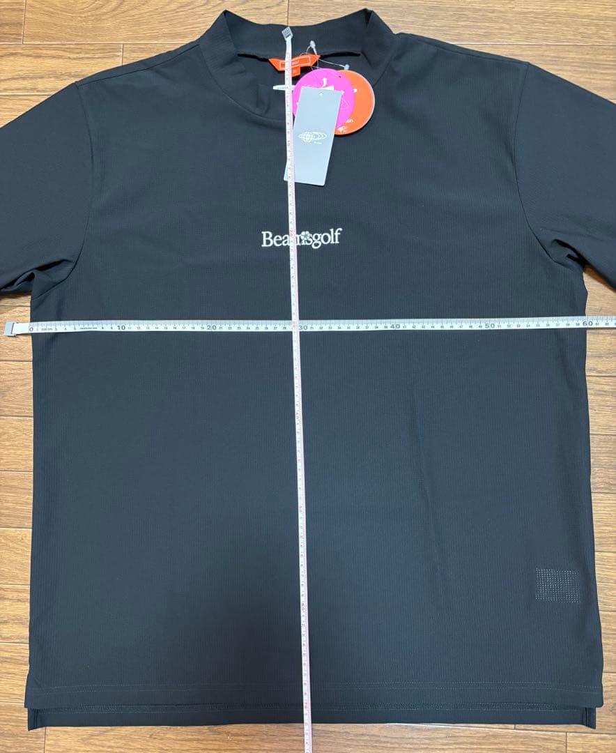 ビームスゴルフ半袖モックネック