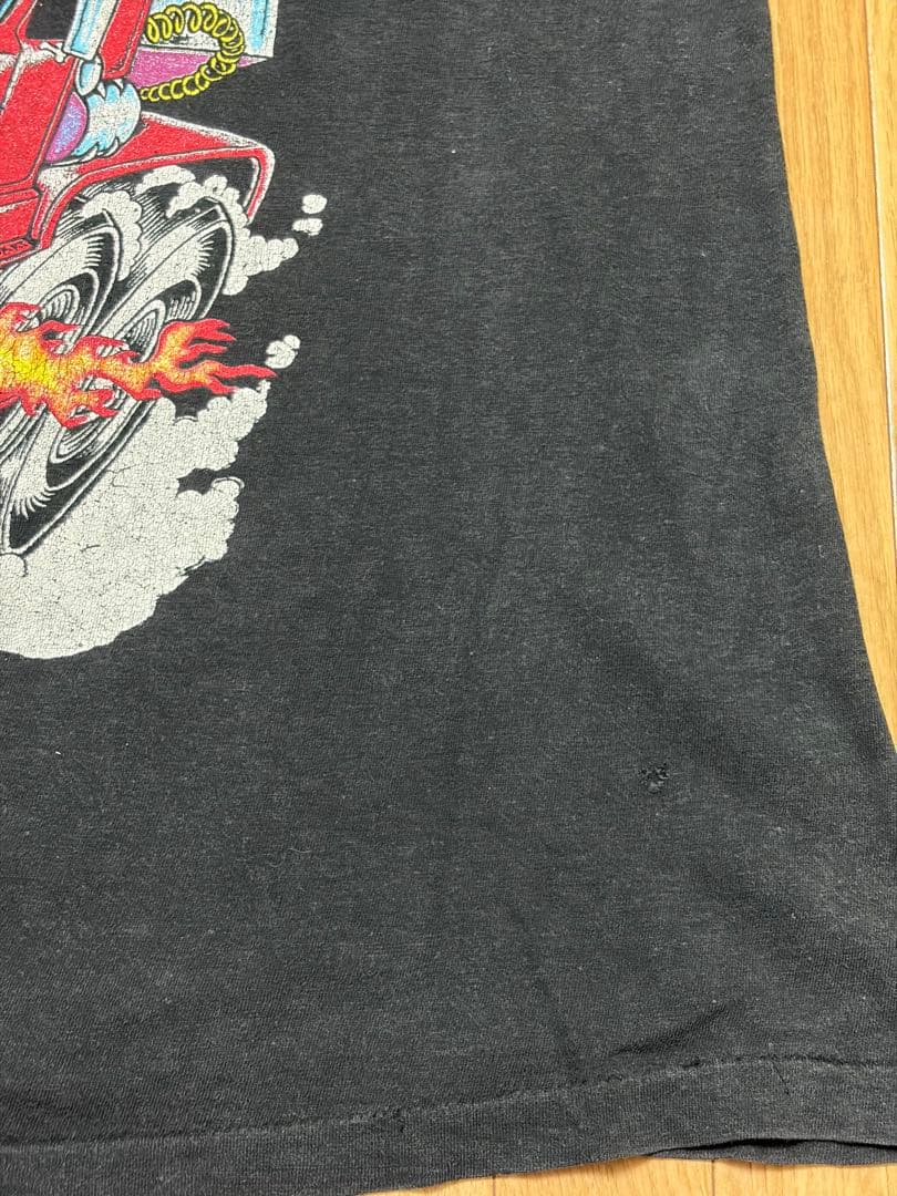 90’s BROCKUM ヴィンテージTシャツ 古着 ホットロッド バンドT