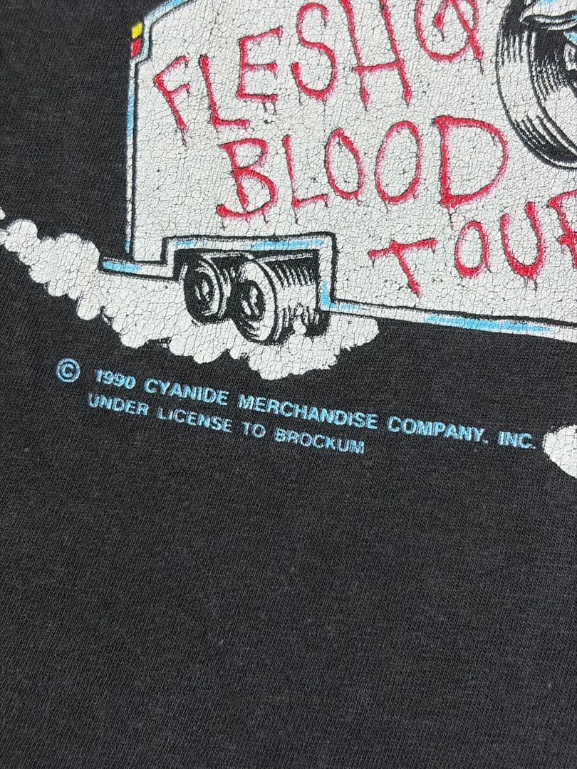 90’s BROCKUM ヴィンテージTシャツ 古着 ホットロッド バンドT