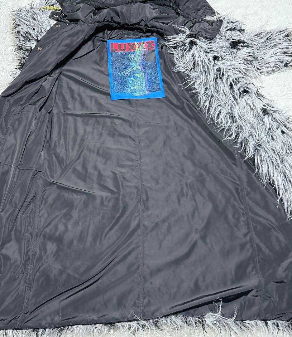 は*つ様 定価8万円!! DIESEL ファーコート XS相当 LUXXX アー