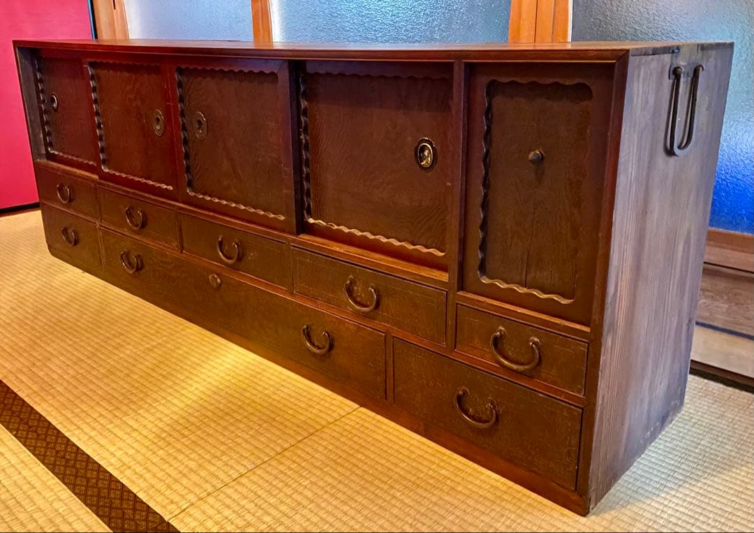 アンティーク レトロ 箪笥 タンス チェスト 家具