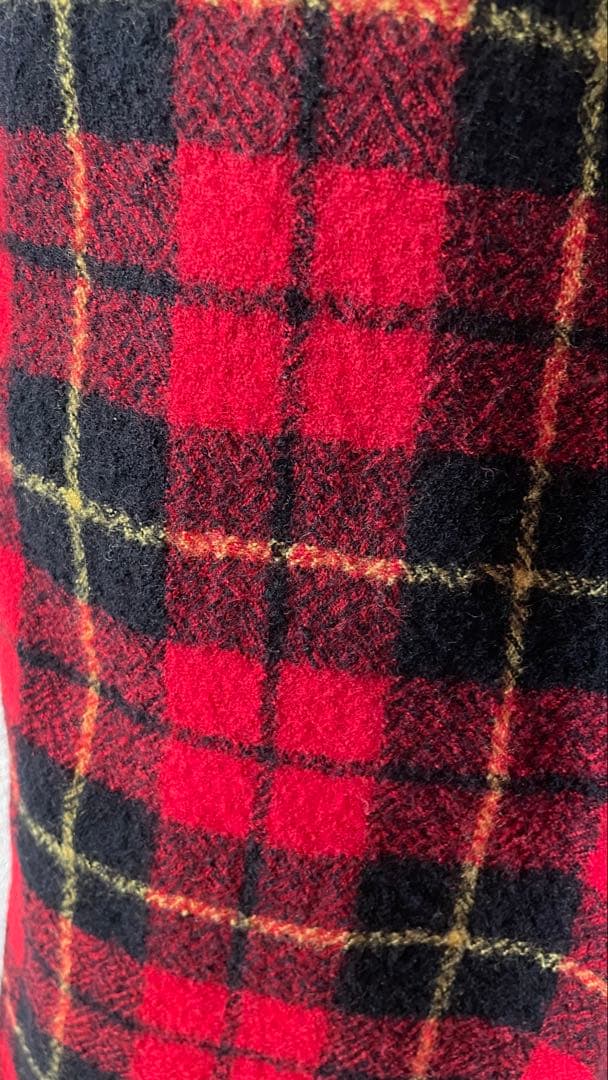 タータンチェック　サルエル