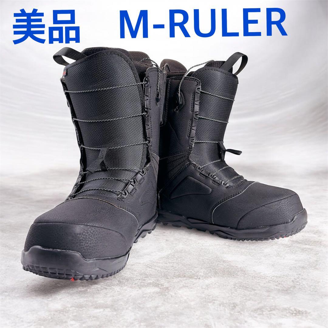 美品　BURTON M-RULER スノーボードブーツ ブラック　29cm