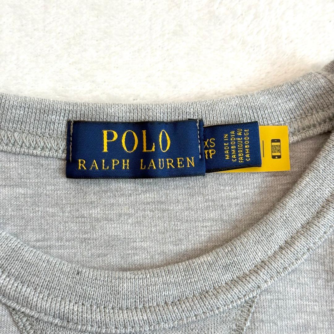 POLO RALPH LAUREN ビッグポニー スウェット グレー