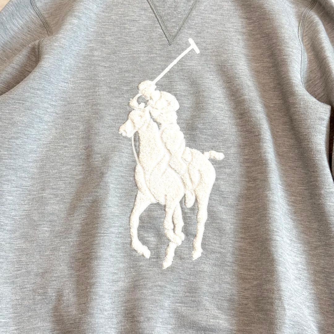 POLO RALPH LAUREN ビッグポニー スウェット グレー