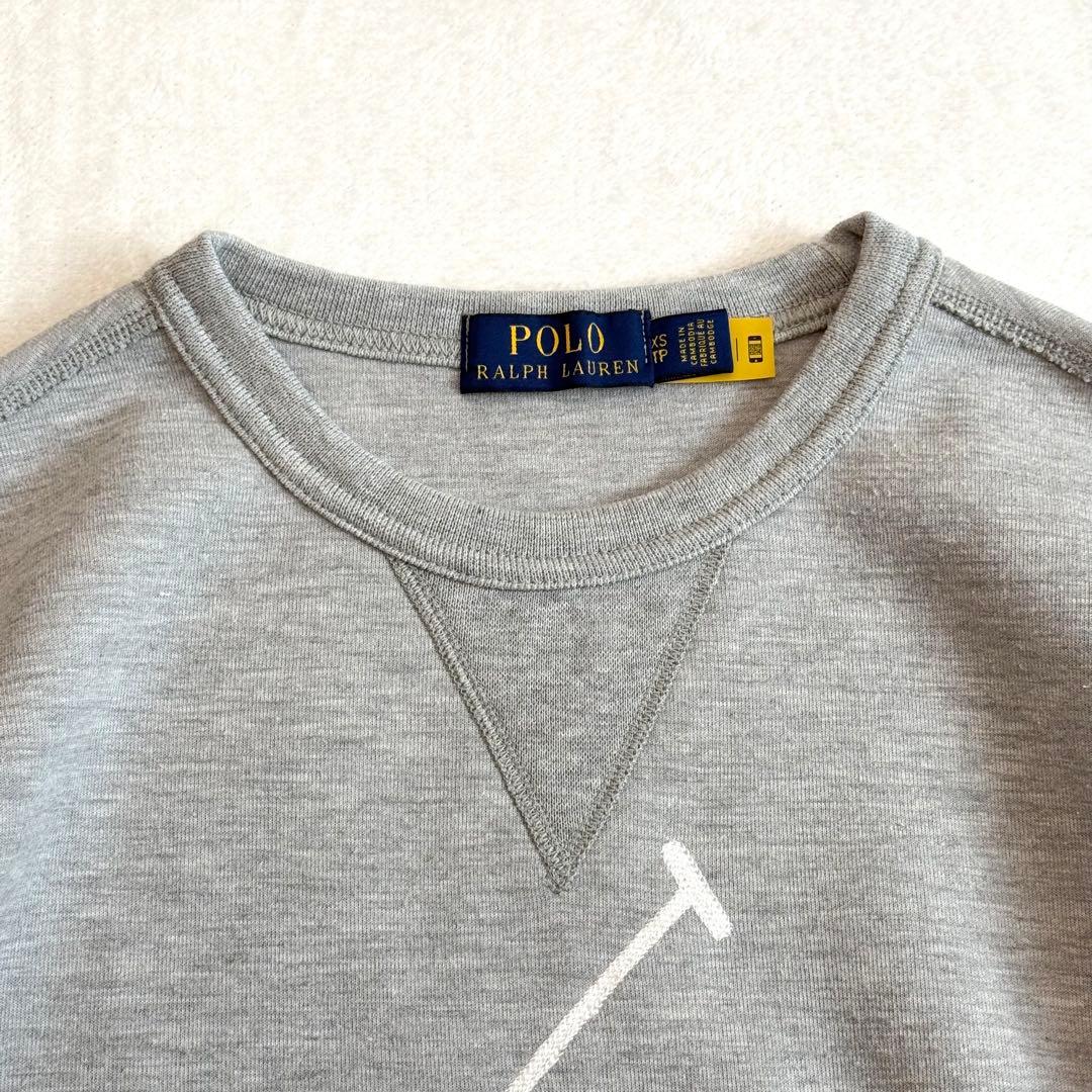 POLO RALPH LAUREN ビッグポニー スウェット グレー