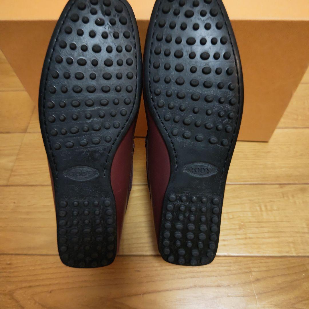 こん　TOD’s レザー ゴンミーニ/ボルドー