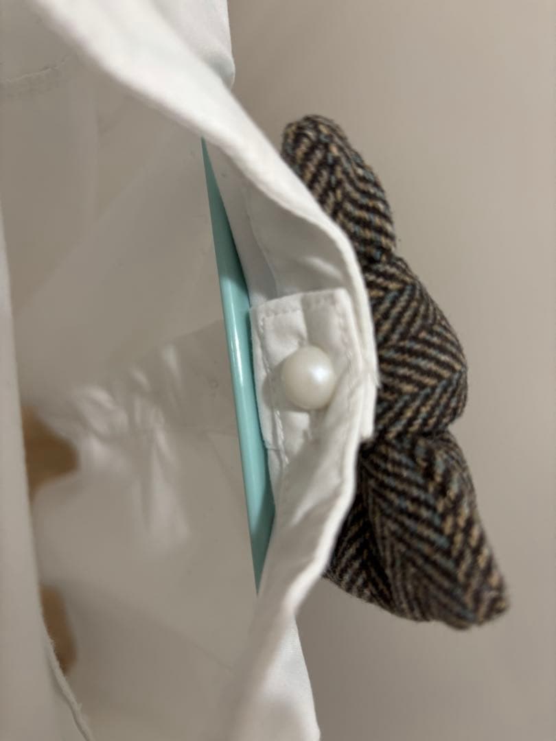 【美品　riziere　リジュール】　セットアップ　シャツ　ネクタイ　100