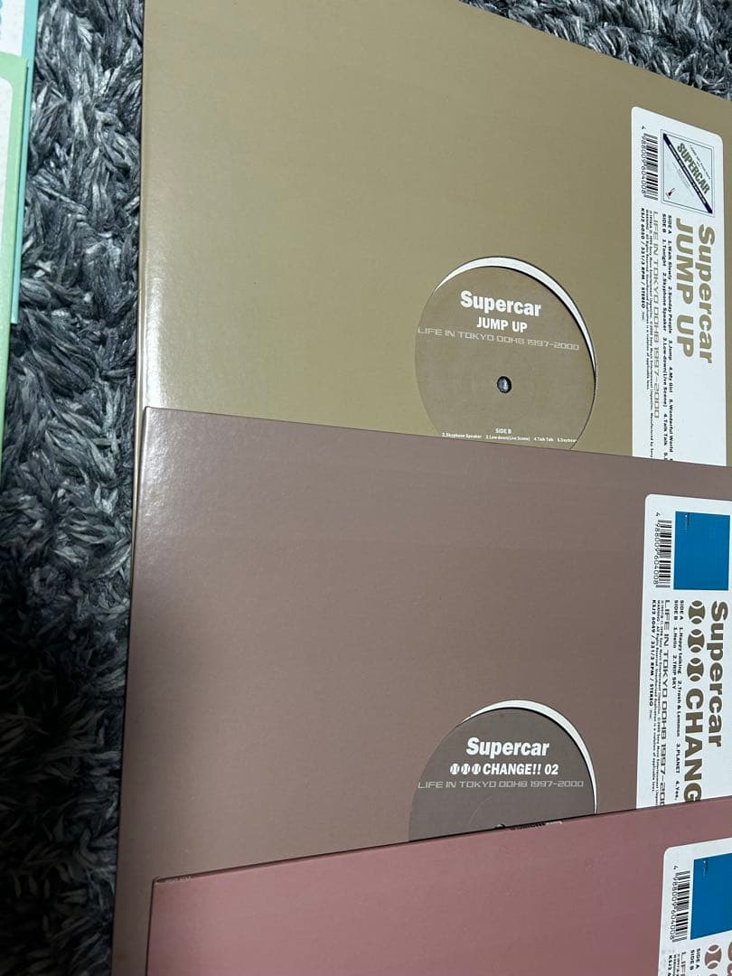 スーパーカー『LIFE IN TOKYO DOHB 1997～2000』レコード