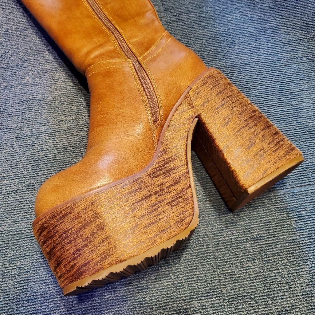 DOLLSKILL BRATZ ブラッツ 厚底 ブーツ ブラウン 茶色 ヒール