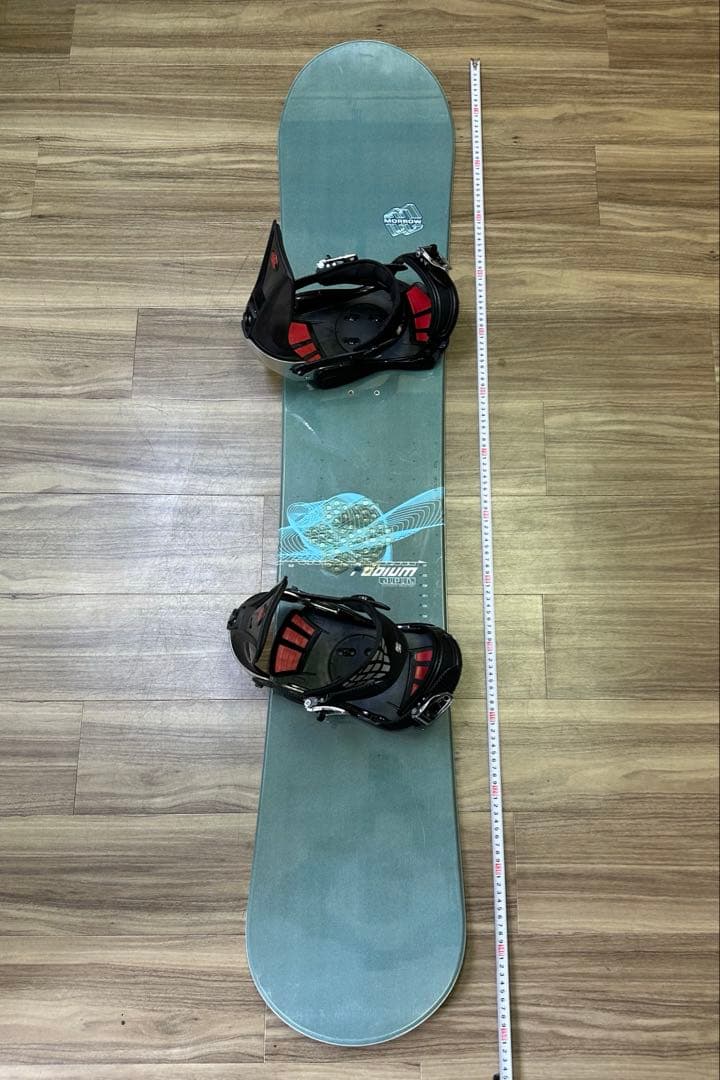 スノーボード Morrow152cmビンディング CSB size M?