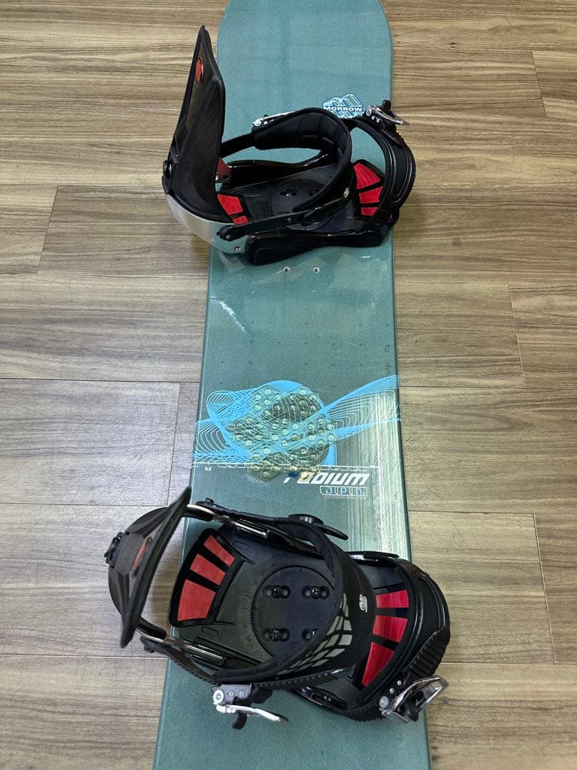 スノーボード Morrow152cmビンディング CSB size M?