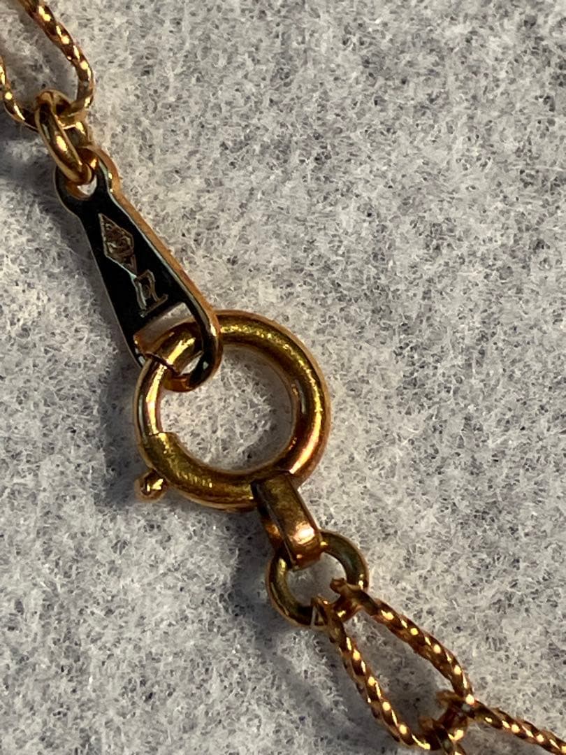 18K ゴールド ネックレス