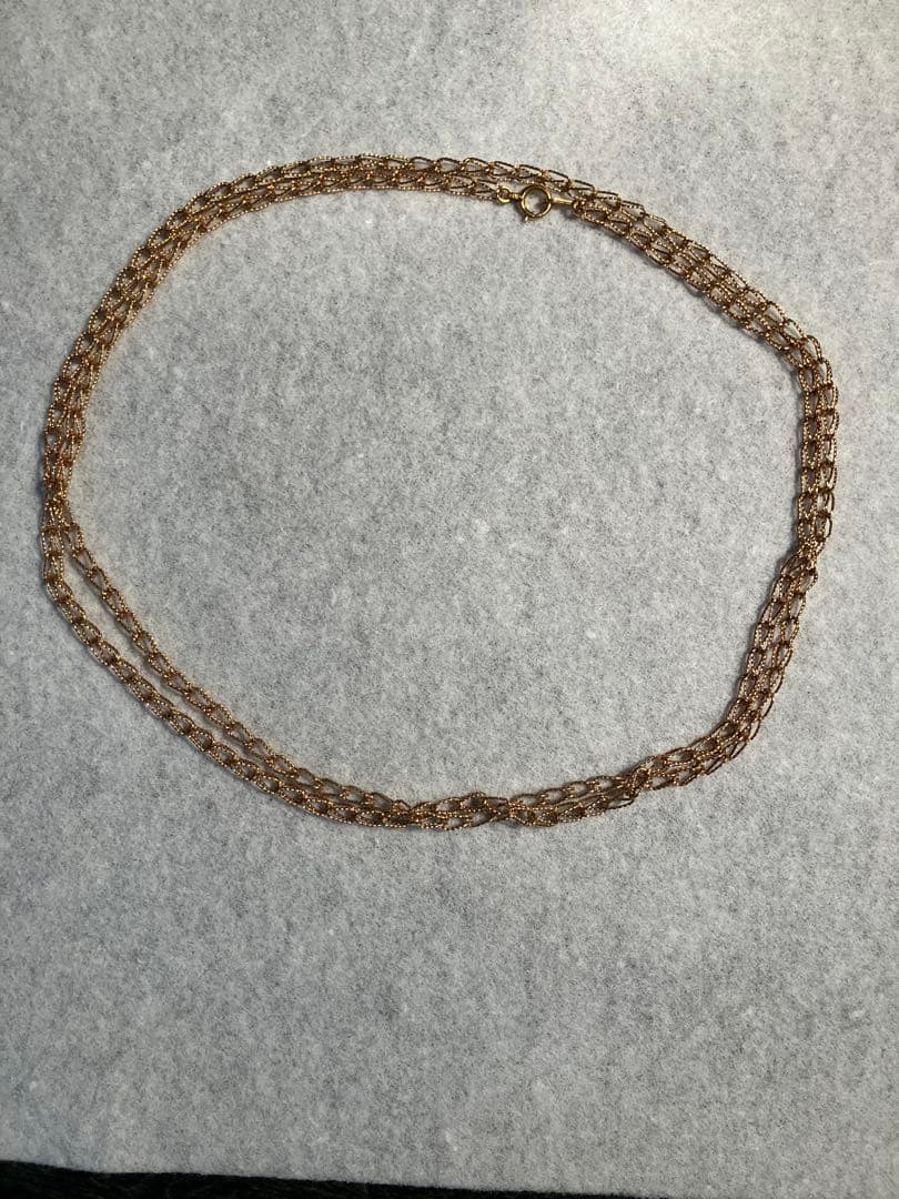 18K ゴールド ネックレス