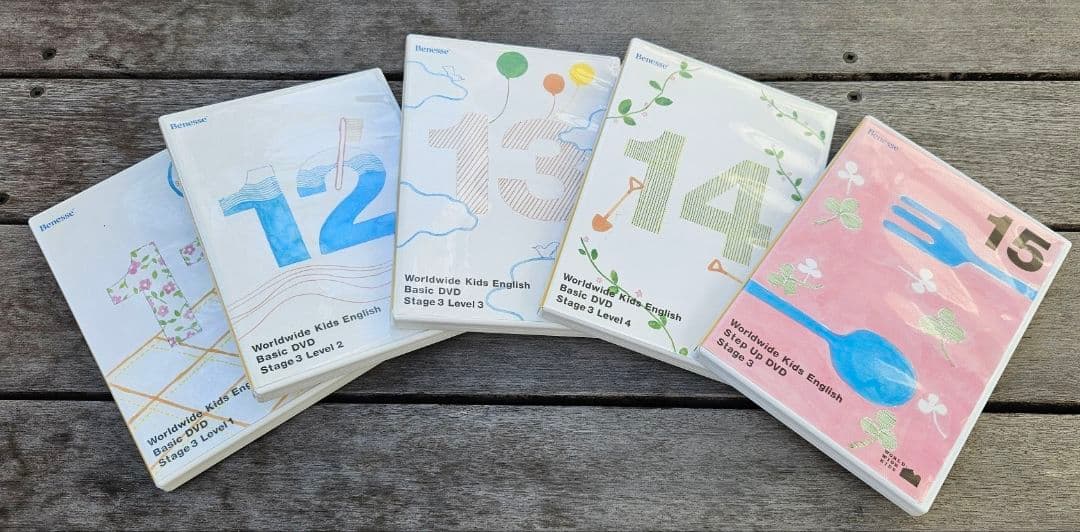 ワールドワイドキッズ English Basic DVD 全30巻セット