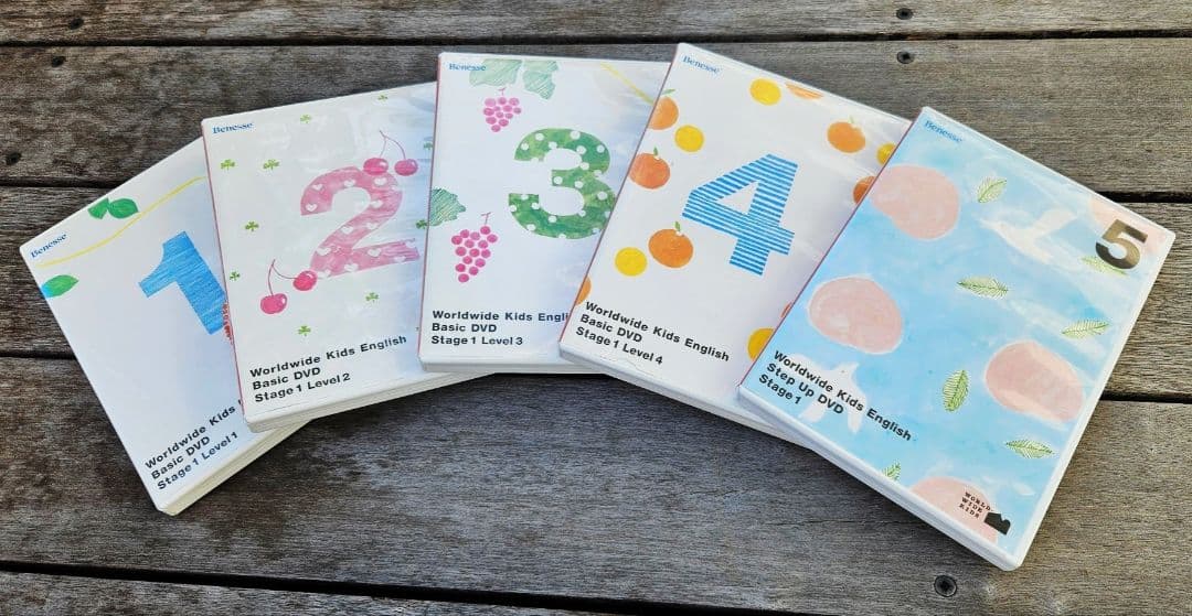 ワールドワイドキッズ English Basic DVD 全30巻セット