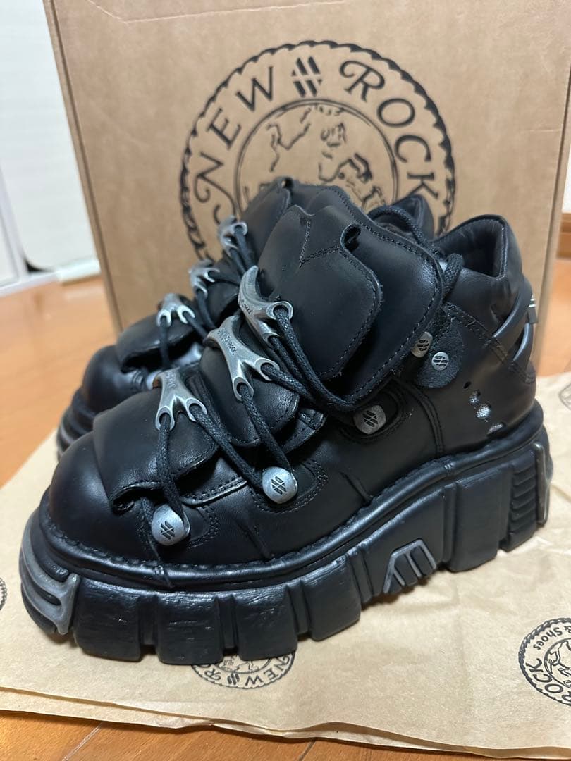 NEW ROCK M-106-S1 厚底スニーカー