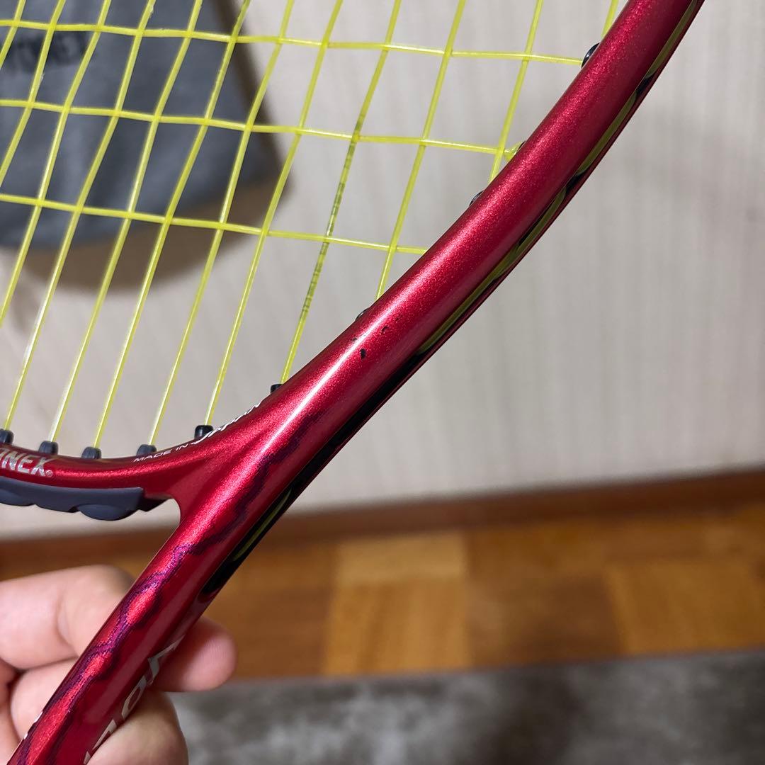 ボルトレイジ7v 紅　灰色ケース、ボルトレイジのケース、グリップバンド付き