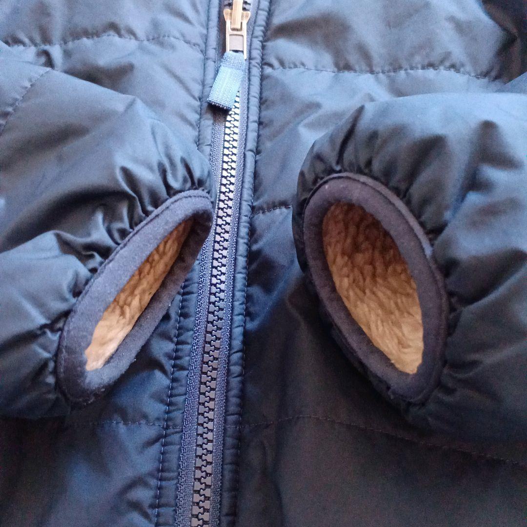 パタゴニア　キッズ　リバーシブル　ジャケット　XL 14 ネイビー