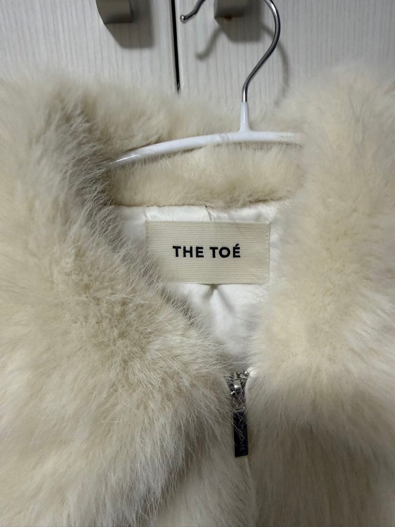 THE TOE SOMERSET FUR COAT ホワイト　Ｍ