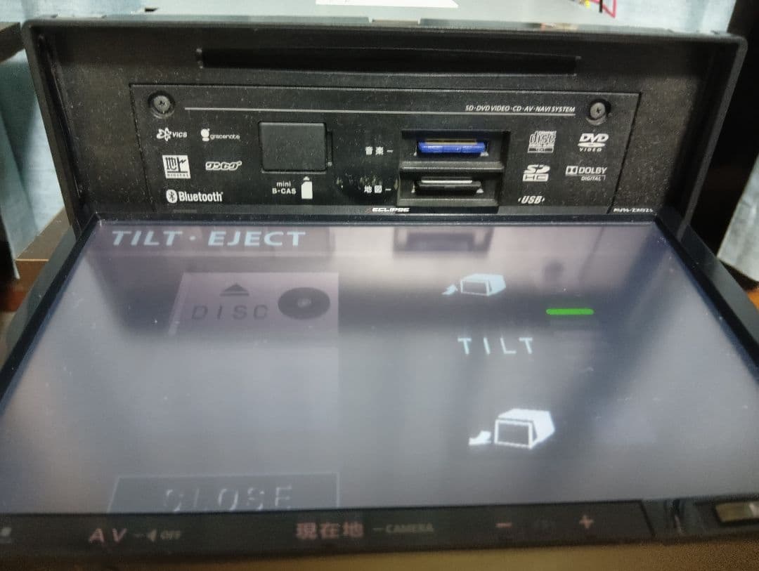 ECLIPSE　9インチ　 AVN-ZX02i カーナビゲーションシステム