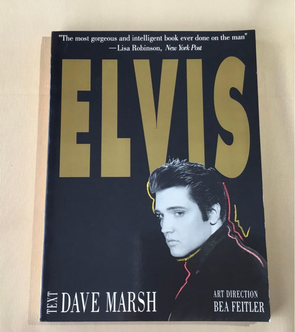 『ELVIS』エルビスプレスリー 米国製　ペーパーバック本