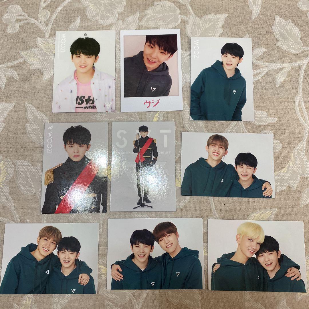 seventeen svtコン　トレカ　ウジ　セット