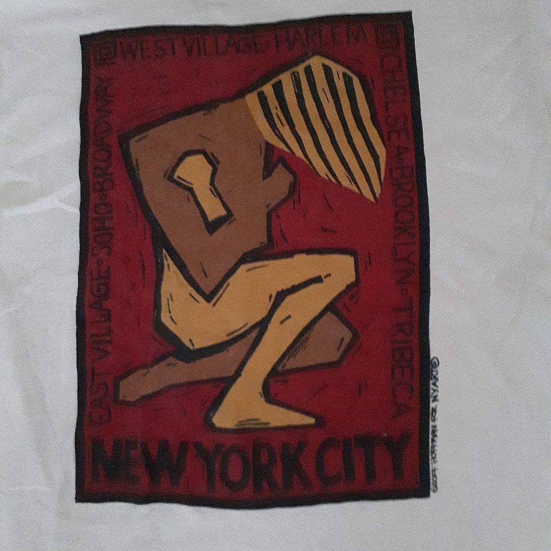 【80'USA ヴィンテージ‼️】アーティスティックプリントT　シング