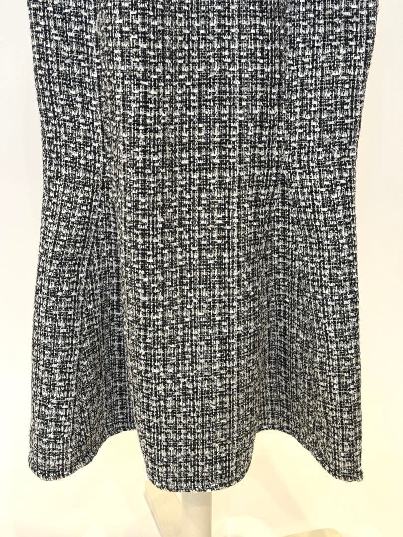 ワンピース yilon TWEED LACE MERMAID DRESS