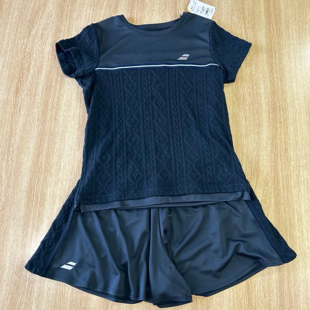 ひなた様　レディーステニスウエア　ゲームシャツショートパンツセットアップ　L